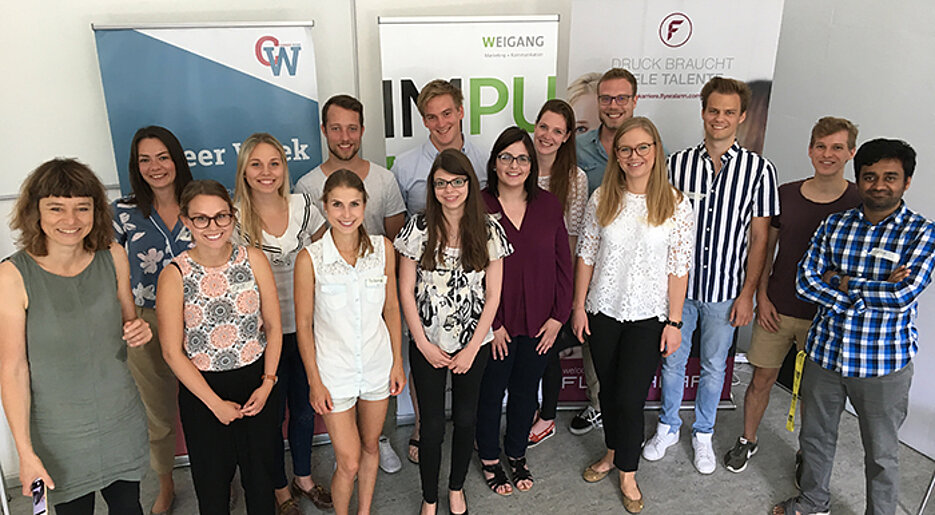 Foto: Gruppenbild, Mentoring Kick-Off 2017