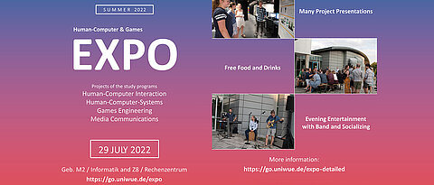 Mehr als 70 Projekte sind bei der „EXPO 2022“ zu sehen. Der Eintritt ist selbstverständlich frei.