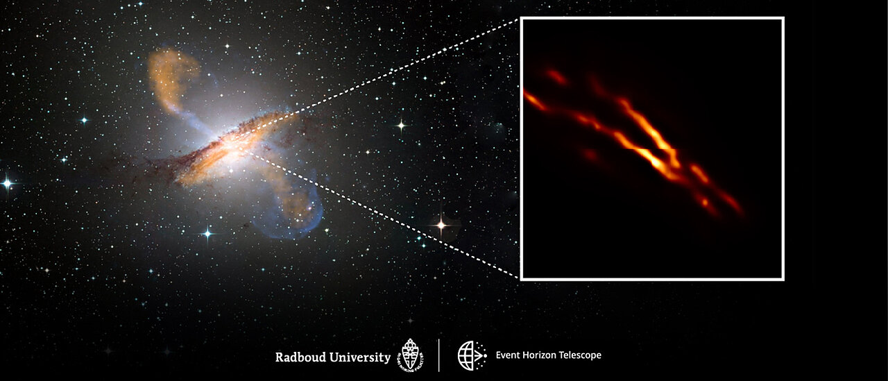 EHT pinpoints dark heart of the nearest radio galaxy 