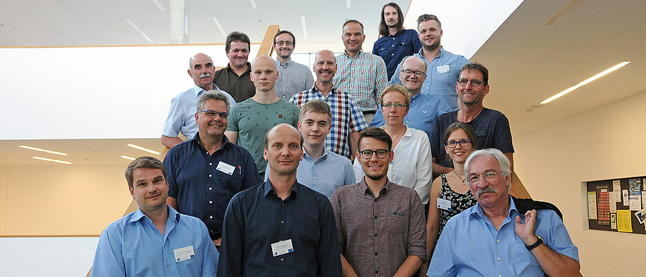 Wirtschaft trifft Wissenschaft: Teilnehmer des Auftakttreffens zum Projekt BigData@Geo. (Foto: Robert Emmerich)