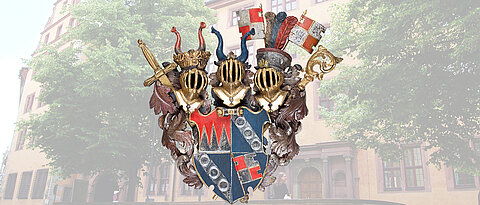 Im fürstbischöflichen Wappen Julius Echters von Mespelbrunn gehen Handwerk und Geschmack eine elegante Symbiose ein.
