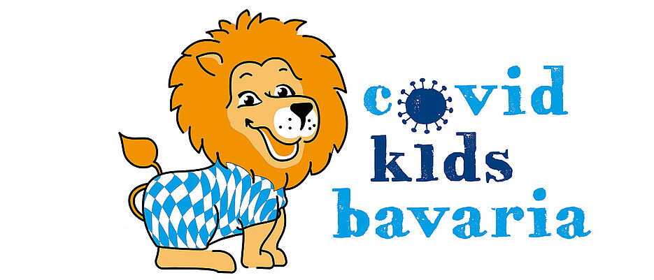 Unter diesem Logo läuft die Langzeitstudie „Covid Kids Bavaria“ an Bayerns Kinderbetreuungsstätten.