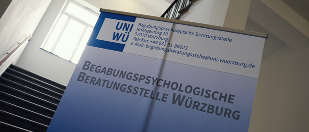 Plakat zur Begabungspsychologischen Beratungsstelle