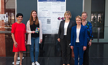 Für Ihre Arbeit aus dem Bereich der Epigenetik wurde Laura Eichenlaub mit dem Posterpreis des Genderforums ausgezeichnet. 