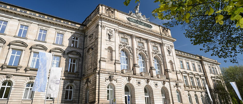 Haupteingang der Neuen Universität, Sanderring