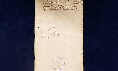 Eine Steuerliste der Gemeinde Arnstein aus dem Jahr 1652, aus dem Fundus der Universitätsbibliothek Würzburg.