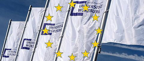 Flags of Europe and of the JMU