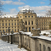 Winter im Hofgarten der Würzburger Residenz, 2007. Foto: Robert Emmerich