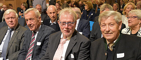Walter Eykmann, Peter Collier, Peter Bacherl sowie Willi Ackermann