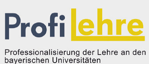 Logo von ProfiLehre, dem Weiterbildungsprogramm der Uni Würzburg