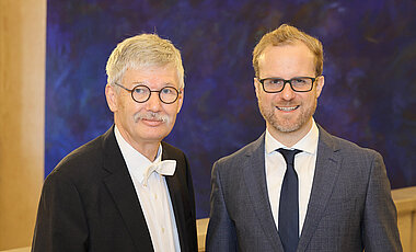 Michael Hudecek (r.) und Thomas O. Höllmann 