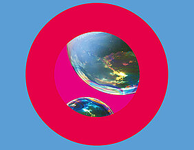 Logo der Ausstellung "Abenteuer Farbe - von Azurblau bis Zinnoberrot"