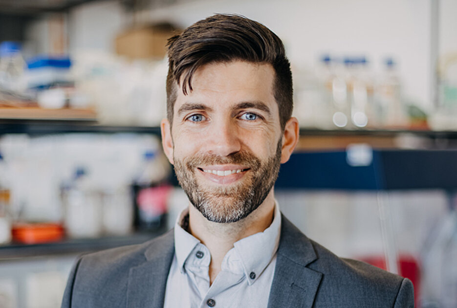 The Würzburg cancer researcher Dr. Markus Diefenbacher.