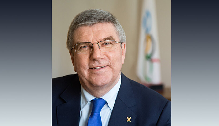 ©2015 David Burnett /Contact
Nov 5, 2015

Lausanne, Switz.
Int'l Olympic Committee HQ
Pres Thomas Bach  in his office, in IOC HQ, greeting a sports lawyer group at IOC Museum, visiting an empty Museum shop, with his 1976 Montreal Gold Medal at Museum; looking at mock up of Olympia during the first games;  outside with statue of DeCoubertin