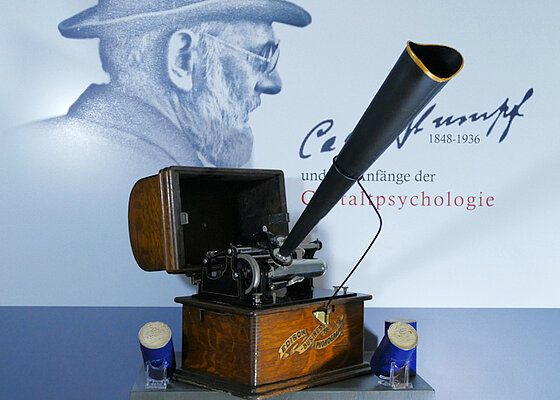 Foto eines Phonographs