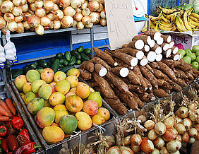 Markt in Costa Rica. (Foto: Gerd Vogg)