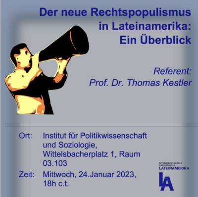 Flyer Rechtspopulismus Lateinamerika