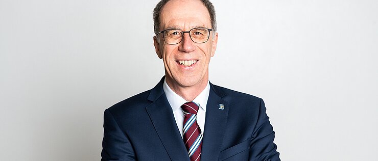 Prof. Dr. Paul Pauli, Präsident der Julius-Maximilians-Universität Würzburg
