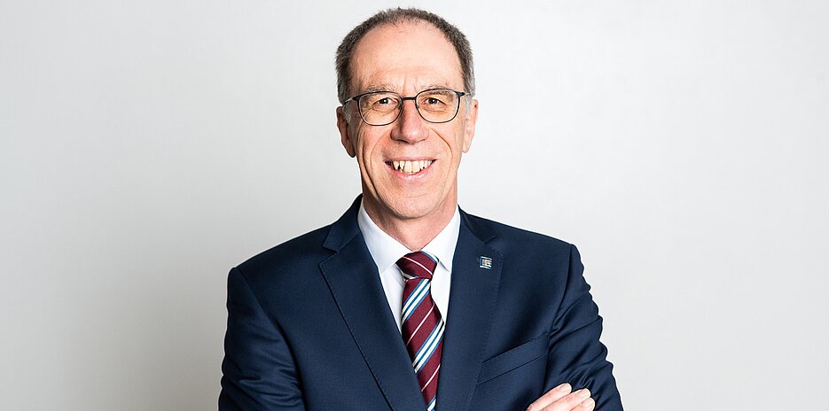 Prof. Dr. Paul Pauli, Präsident der Julius-Maximilians-Universität Würzburg
