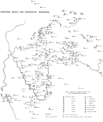 Früherer Besitz der Universität Würzburg