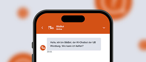 „BibBot“ kann auf eine umfassende Wissensbasis bestehen aus Inhalten der Bibliothek und der Webseite zurückgreifen.