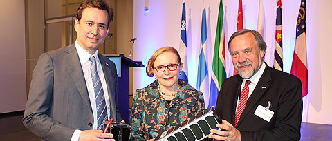 Georg Eisenreich, Helen Zille aus Südafrika und Klaus Schilling