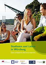 Titelbild der Broschüre "Studieren und Leben in Würzburg"