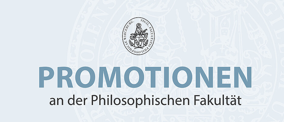 Die Philosophische Fakultät informiert in einer Onlineveranstaltung zum Thema Promotionen.
