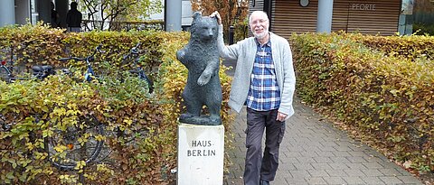 Alumnus Don Bull back in Wuerzburg in 2018, Photo: private