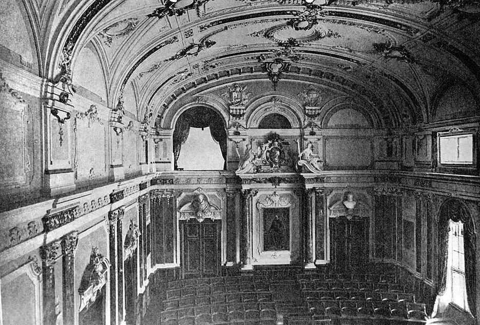 Blick ins Auditorium maximum im Jahr 1896.