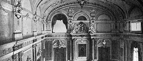Blick ins Auditorium maximum im Jahr 1896.