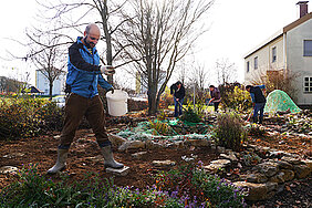 Am Students‘ House entsteht der Campus-Garten. (Archivfoto von 2016: Wiebke Degler)