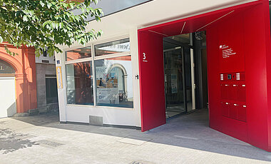 In nächster Nähe zum Marktplatz bildet das Welcome Centre zukünftig die zentrale Anlaufstelle für internationale Studierende und Fachkräfte in Würzburg.