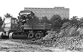 Bau der Universitätsbibliothek. Baugrund. Foto: Universitätsbibliothek Würzburg.