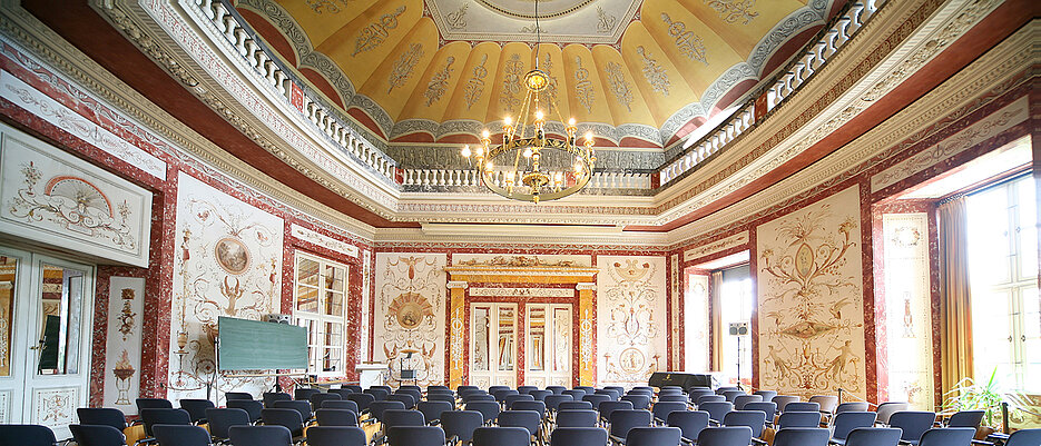 Im Toscanasaal der Residenz findet die diesjährige Verleihung des Max-Meier-Preises statt.