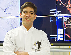 Professor Mirko Pham. (Foto: Barbara Knievel / Universitätsklinikum Würzburg)