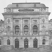 Historische Aufnahme der Neuen Universität