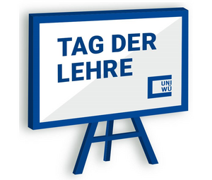 Logo des Tags der Lehre: Eine Tafel