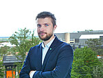 Während seines Aufenthalts in Würzburg forscht Martin Volek in der Arbeitsgruppe von Claudia Höbartner. (Foto: Martin Brandstätter / Universität Würzburg)