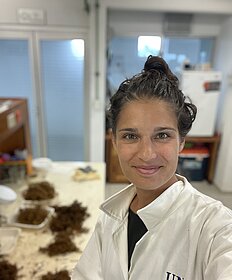 Prof. Laura Otto im Labor