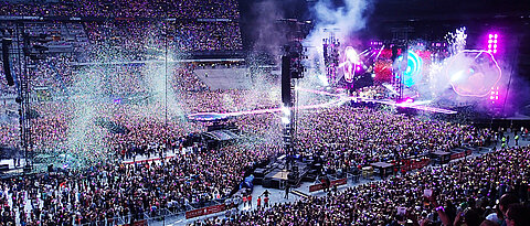 Coldplay-Konzert im Stade de France