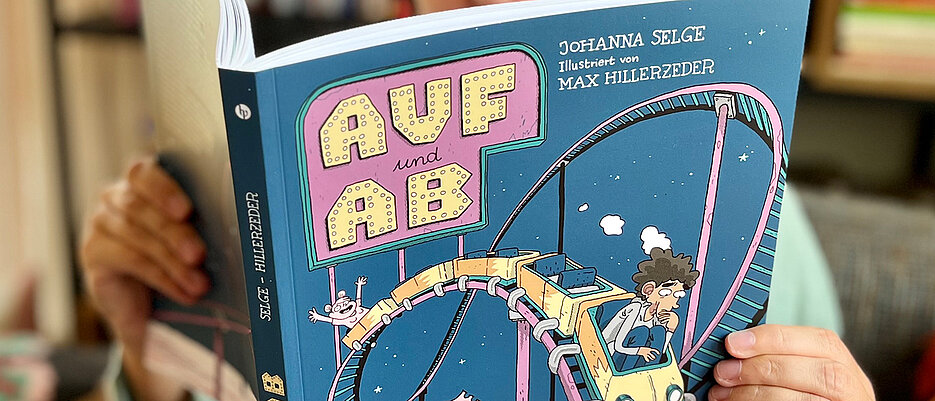 „Auf und Ab“ ist gleichermaßen Comicroman und psychologischer Ratgeber.  