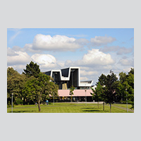 Naturwissenschaftliches Hörsaalgebäude, Hubland-Campus, Universität Würzburg. Foto: Robert Emmerich